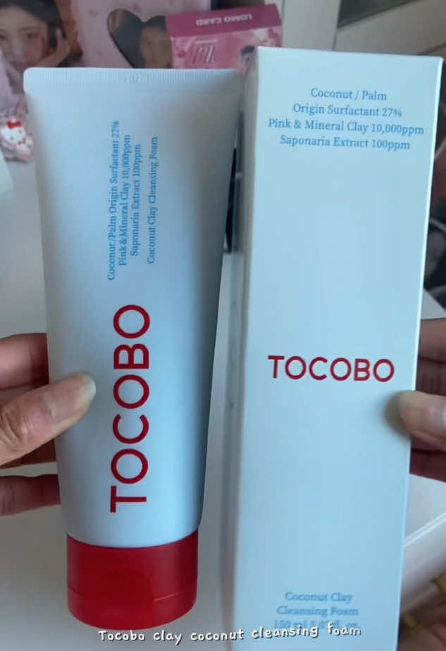 @TOCOBO US clay coconut cleansing foam #koreanskincare #kbeauty #tocobo #tocobocleanser @tocobo_influencers 