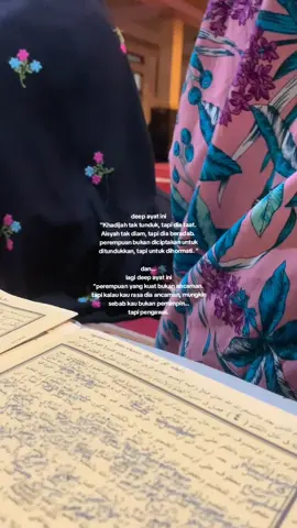 —entah siapa yang menuliskannya, tapi ini masuk akal bagiku: 