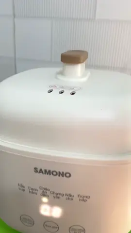 Mọi người ơi, có ai dùng nồi nấu cháo chậm Samono chưa ạ? Hôm nay mình mới mua về nấu thử thì thấy lúc sôi nồi kêu leng keng leng keng, không biết là bình thường hay do nồi mình có vấn đề nữa. Ai từng dùng rồi cho mình xin ý kiến với nha, cảm ơn mọi người nhiều ạ.! #ăndamcungconyeu #rongcon2024🐉 