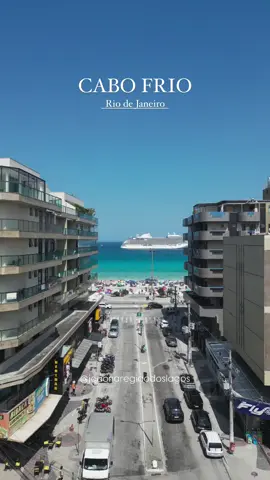 “Você juraria que é o Caribe... mas é o Brasil! Cabo Frio, com águas cristalinas coisa de outro mundo!