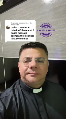 Respondendo a @✪𝑷𝟑𝟐𝟎𝒁𝑰𝑵✪ sobre se sou padre católico #padrejosileudoqueiroz #emuitoemassa #igreja #igrejacatolica #apostolica #romana 