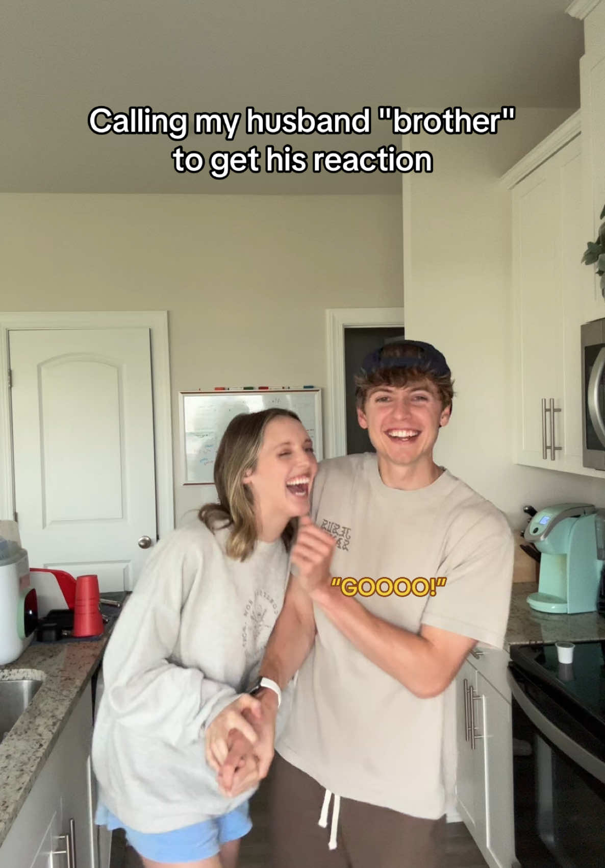 The best brother 😂😂😂 #couple #prank #funny #couplecomedy #thequistfamily 