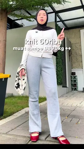 asliii kalian harus punya yang ini🫵🥹 #celanaknit #knitpants #celanacutbray #cutbrayknit 