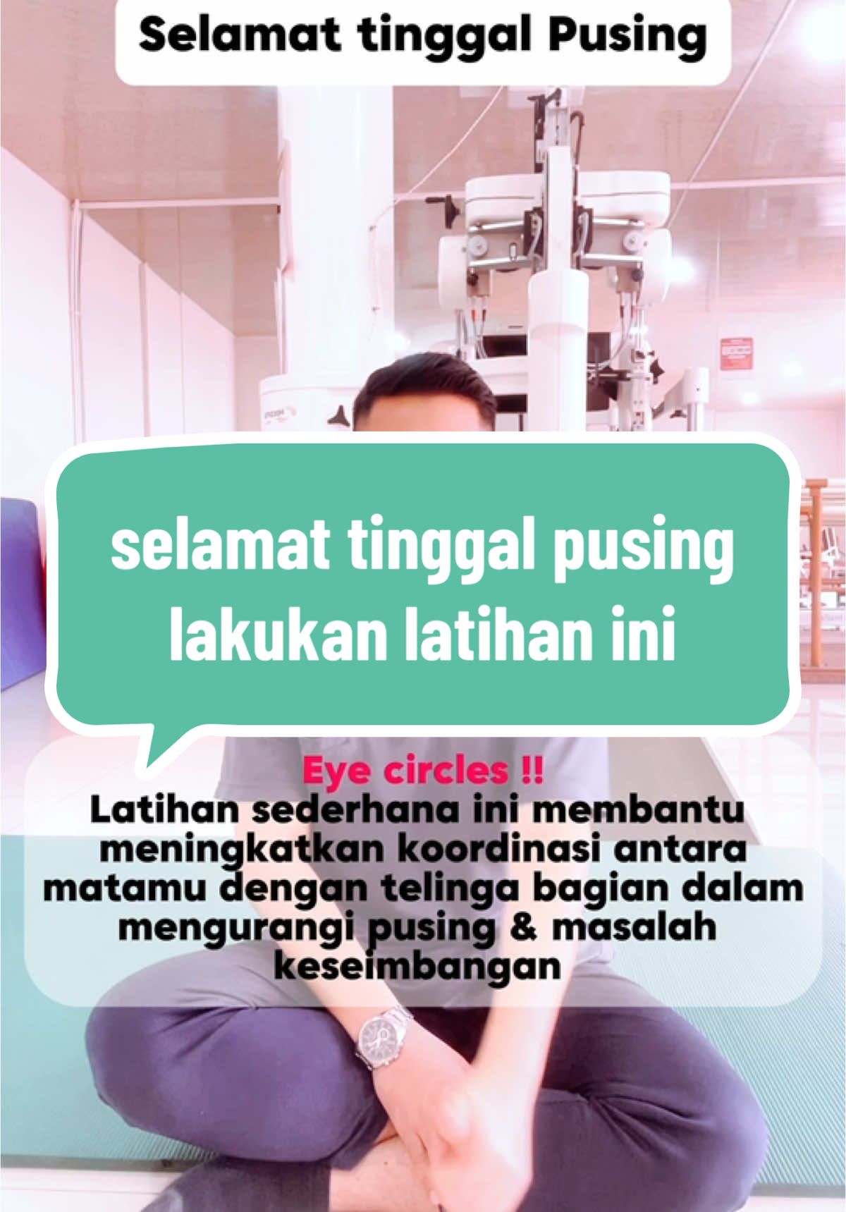 Selamat tinggal pusing!! Apalagi habis latihan ada yang kasih 💵💰gratis #drpras #fyp #pusing #dizziness