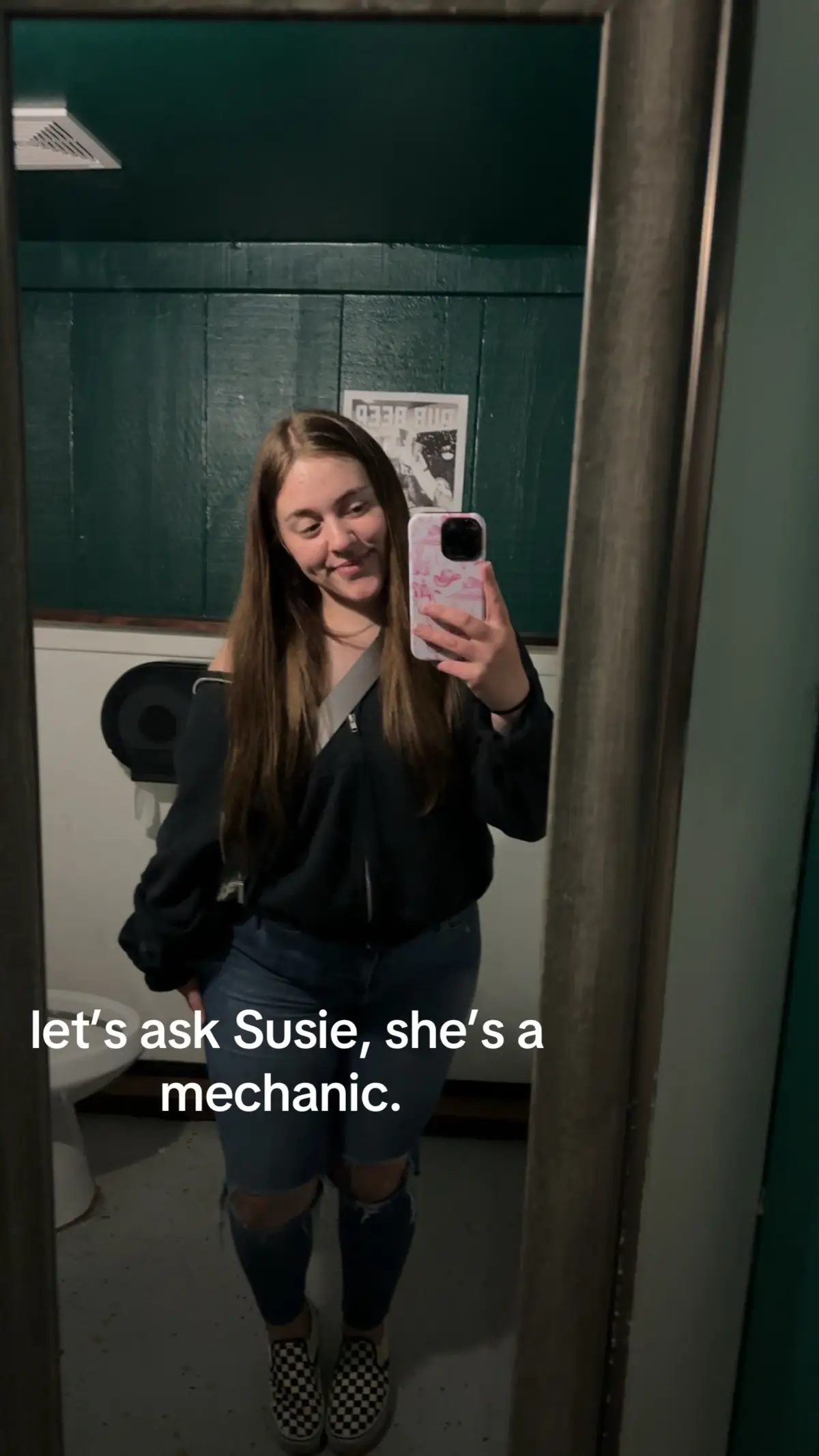 hey so! i actually don’t care about your car & its problems, pls ask him🥰 #fyp #mechaniclife #dad 