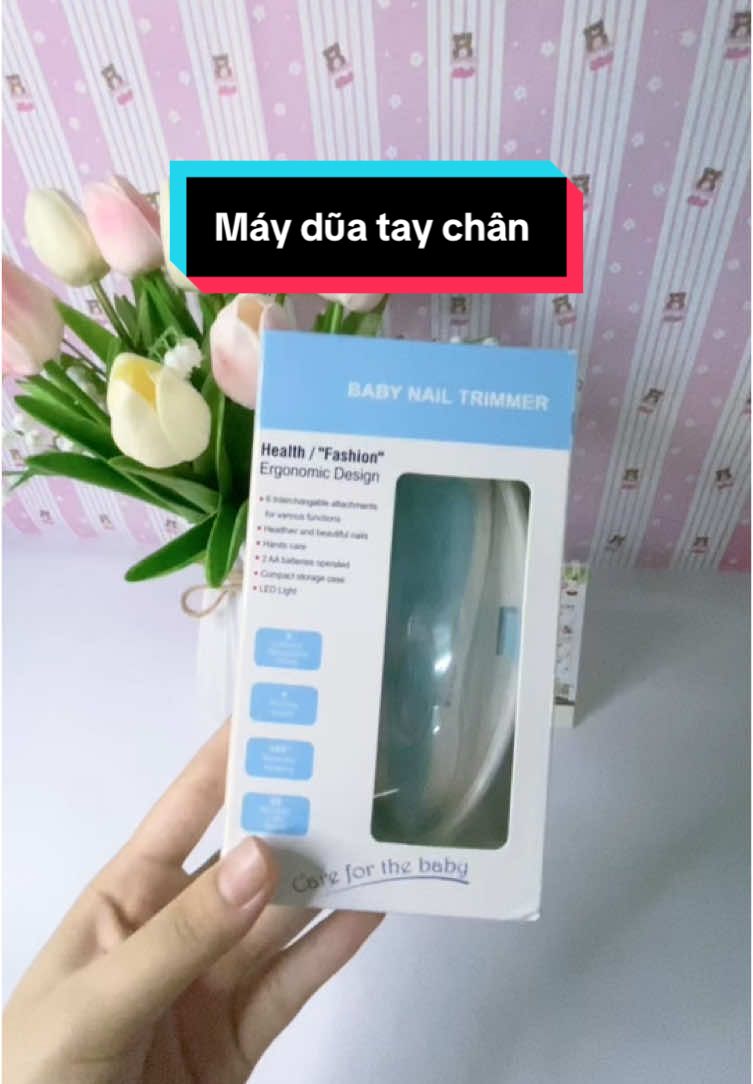 Máy cắt dũa cho bé, em này dùng thích lắm ạ #dodungchobe #chamsoccon #maychobe #taychan #dodungthongminh #flypシ #fyp 