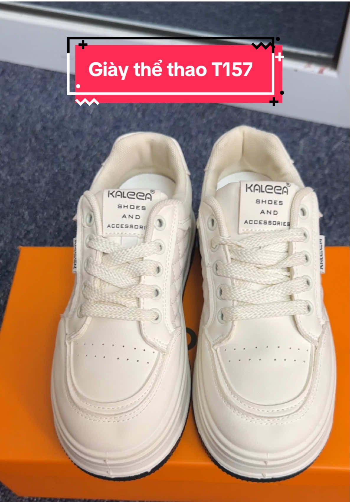 T157- Giày thể thao cá tính cân mọi phong cách#kaleea #giaythethao #giaynuthoitrang 