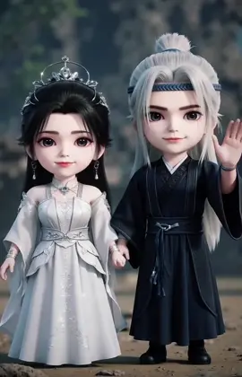 - Lâm Lâm và Uyển Uyển dễ thương quá 😍😍 #vuonglam_lymouyen #VuongLam #lymouyen #linwan #TienNghich #chibi #xuhuong 