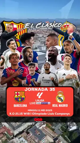 Prediksi Skor❗ El clasico Barcelona vs Real Madrid #laliga #ElClasico #gilabola #infoseputarsepakbola