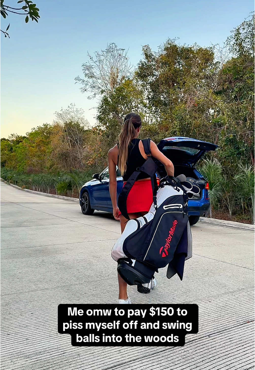 And I will happily pay for it again and again😂… golf sure is a roller coaster of emotions out there but imma stay on this this ride till the wheels fall off🤪