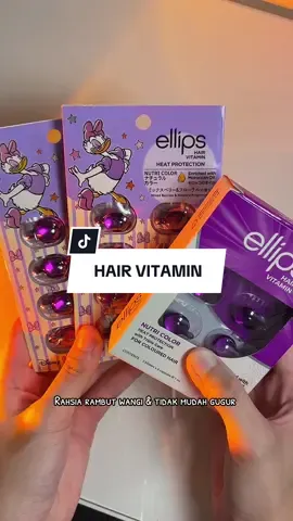 Nak rambut sihat & berkilauan? Jom dapat dekat bag kuning! 😍💜#elips #elipshairvitamin #elipshairprotection #elipsvitaminrambut 
