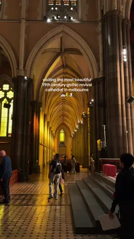 Visiting one of the most beautiful architectural masterpieces in Melbourne!  St patricks cathedral which is so conveniently located in the city is a must visit spot. I really wish they would build like this instead of the tall and boring skyscrapers that they build nowadays.  Preserving heritage buildings have always been melbourne’s specialty and this is a showstopper!  Please do be cautious and respectful when visiting since it is a place of worship!  #tiktokau #visitmelbourne #students #cathedral #melb #cbd #gothic #revival #architecture #design  @Visit Melbourne @City of Melbourne 