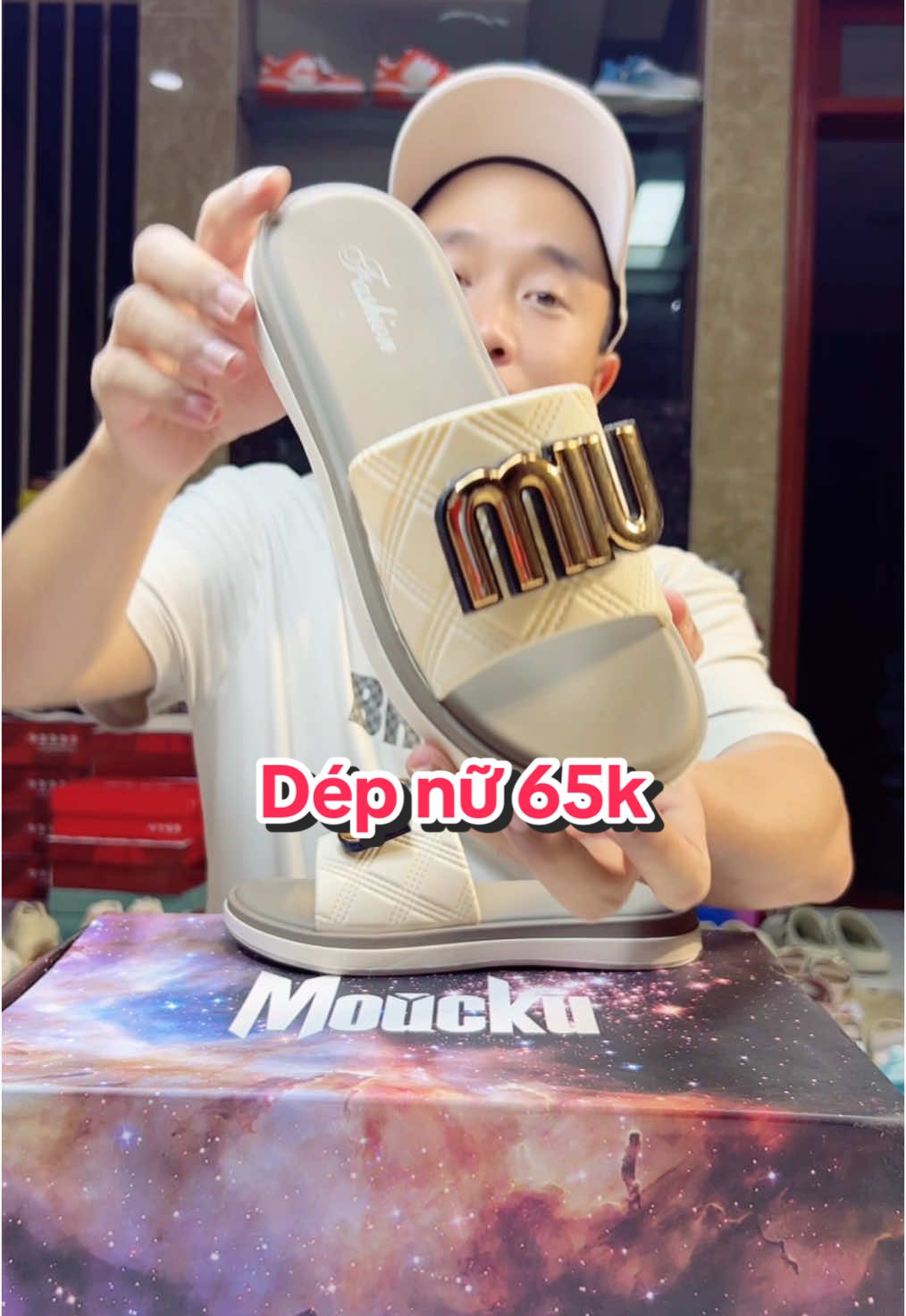 Dép quai ngang nữ MIU chất liệu cao su cực êm #manhgiay #manhbangiay #depnu #depquaingang #depthoitrang 