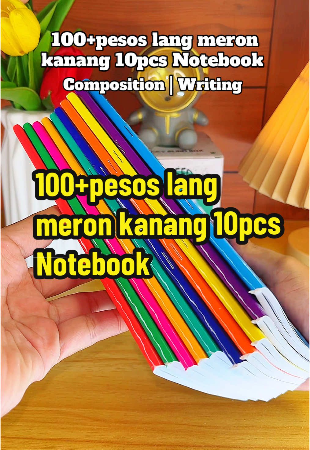 100+pesos lang meron kanang 10pcs Notebook #schoolsupplies #notebooks #compositionnotebook #writingnotebook #yarnnotebook #spiralnotebook #recommendations #TikTokShop @ZOFDA 