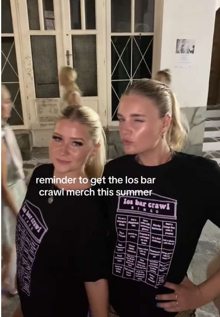 Add the shirts onto your ticket to look slay this summer 👯‍♀️ #fyp #eurosummer #dj 