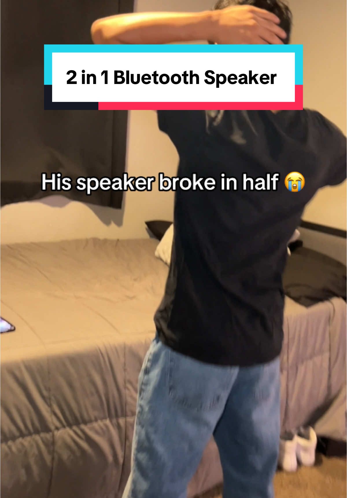 This was mind blowing 🤯  • • #2in1 #bluetoothspeaker #speaker #tiktokshop #tiktokshopfinds #tiktokmademebuyit 
