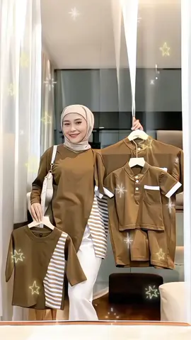 Set Couple Tunik Yura Series  FAMILY 