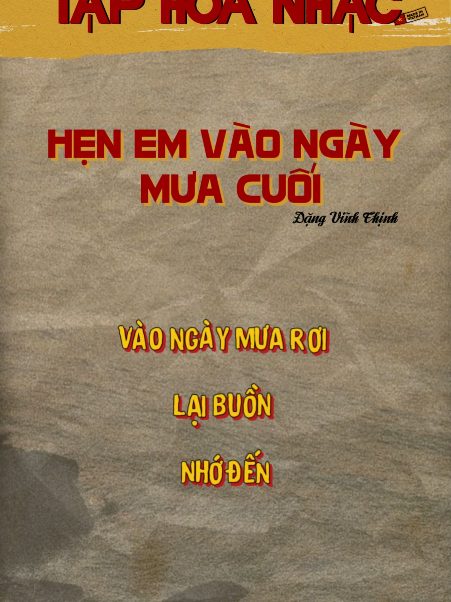 Sài Gòn bắt đầu vào mùa mưa rồi ... ☔ #taphoanhac #xuhuong #viral #nhachaymoingay #tiktokgiaitri #henemvaongaymuacuoi #dangvinhthinh