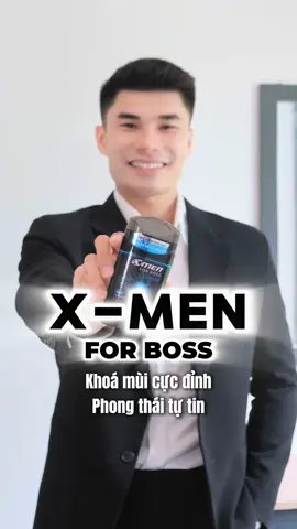Áo trắng không còn là nỗi lo, thơm tho cùng X-Men For Boss! #XMenForBoss #48hLuuHuong #HuongNuocHoaChauAu #SapThomChauAu #SapKhuMui #xuanphatpham  