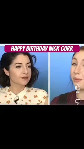 Happy birthday Nick Gurr, did you see her face 