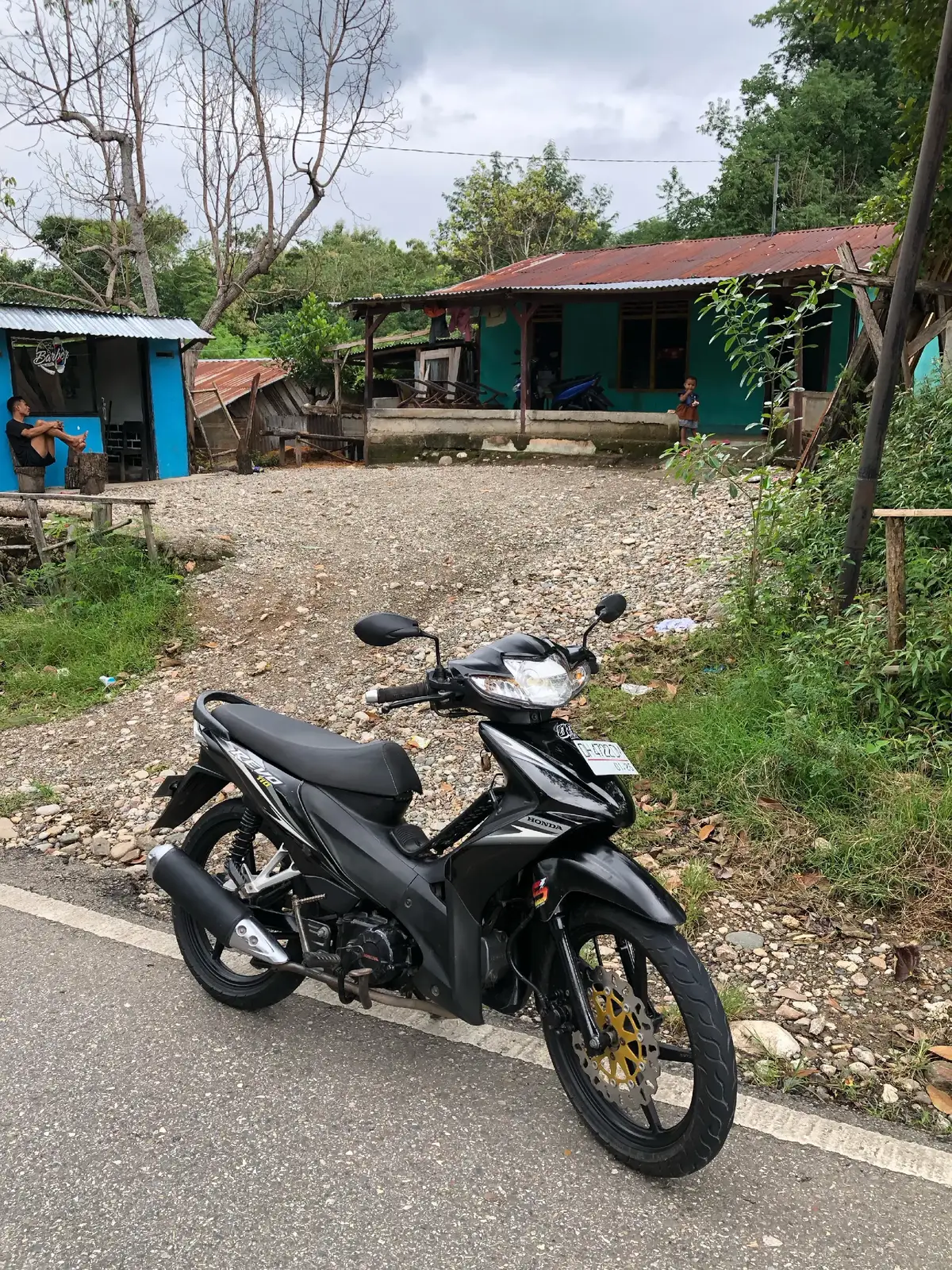 Tetap hitam🖤 #honda  #Revo110  #nttpride🔥fypシviral 