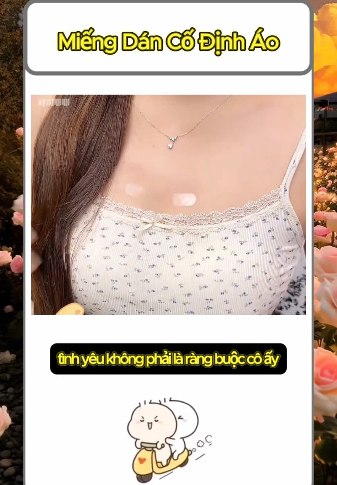 Miếng dán cố định quần áo, váy #miengdanquanao #macdep #thoitrang 