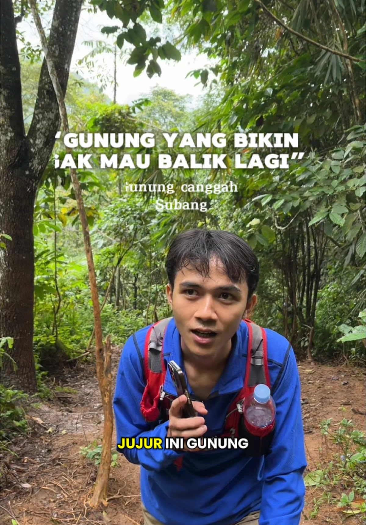 Cukup sekali aja ke gunung ini, emang sih ketinggianya cuma 1685 mdpl tapi trak nya bikin trauma, #minivlog #fypage #pendakiangunung #gunungcanggah #gunung 