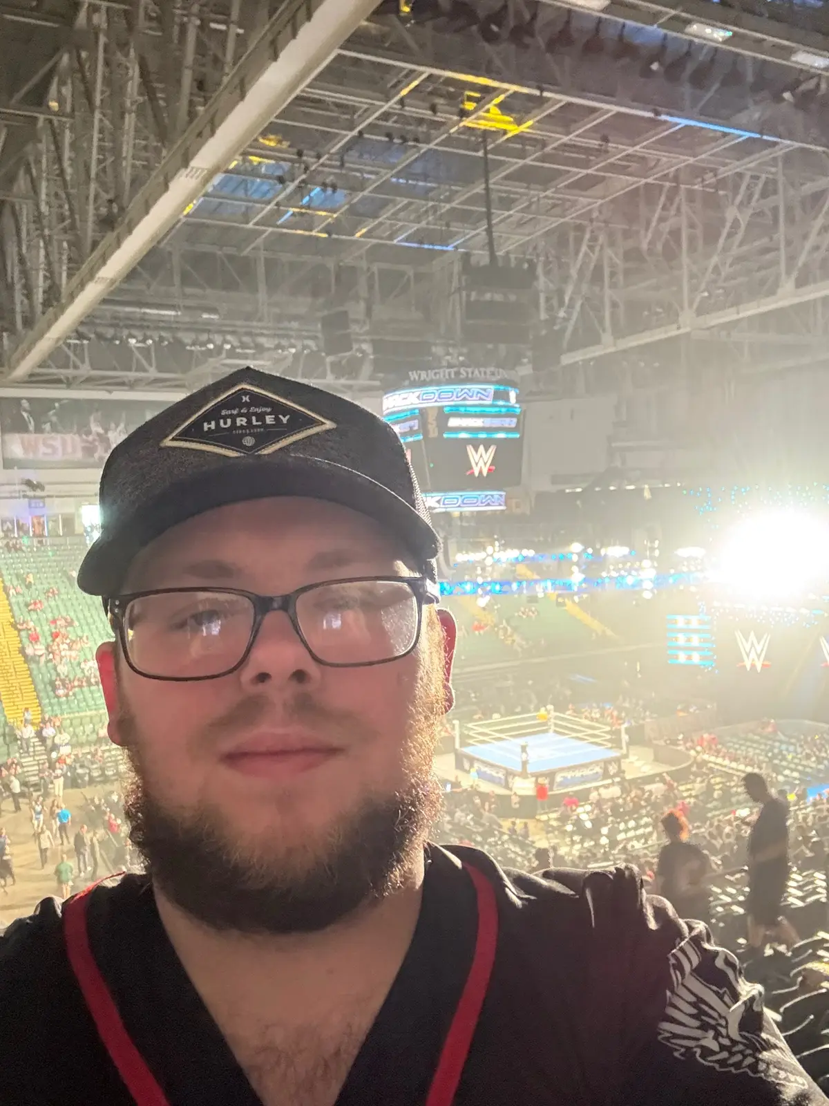 Had a good time at wwe smack down in Dayton Ohio  #WWE #wwetiktok #wwefan #wwesmackdown #wweuniverse #wweentrance #ohio #fyp #fypシ #ohio #follow #entertainment 