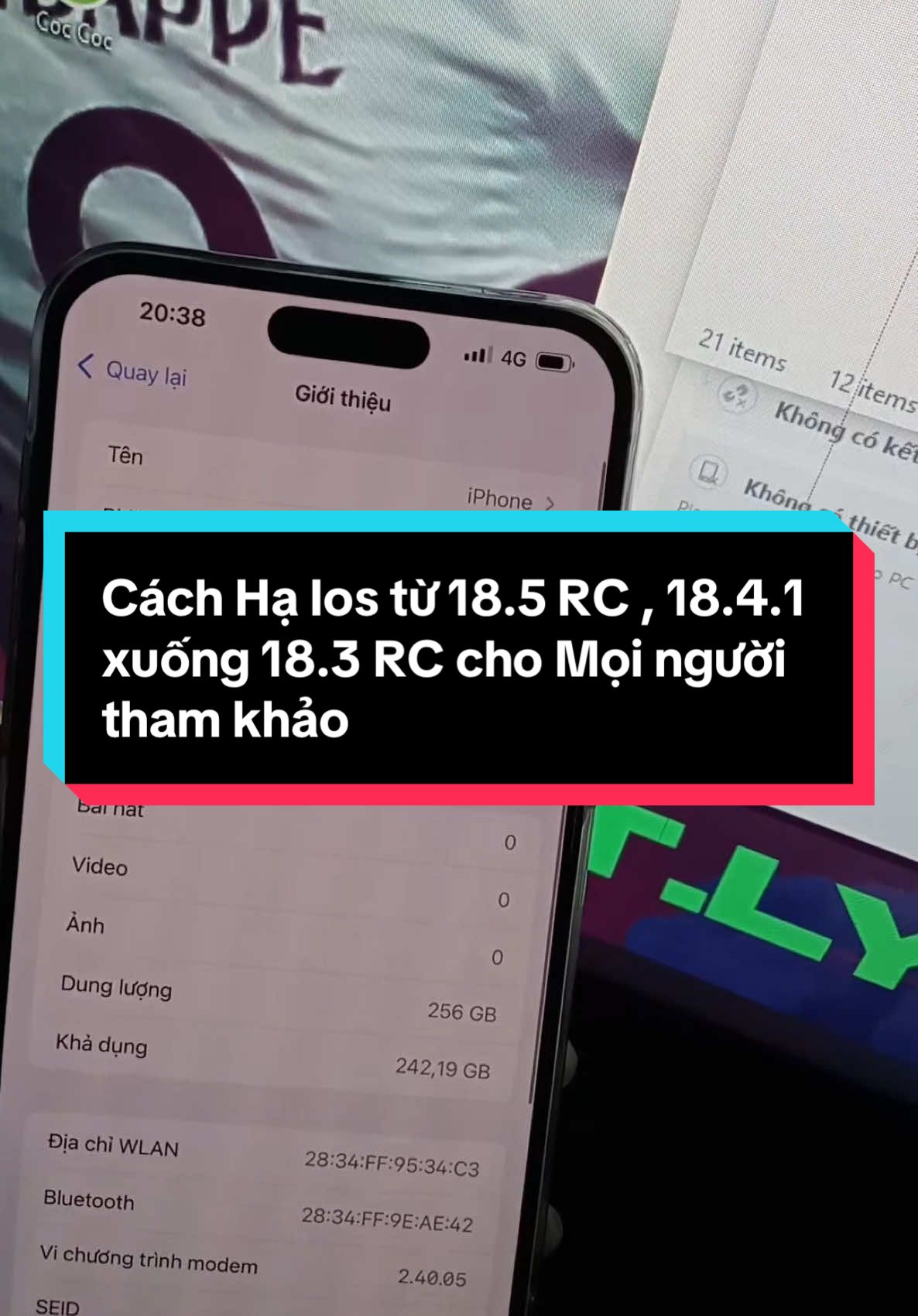 Trả lời @Huu Minh Hiện tại phiên bản 18.3 RC apple vẫn cho người dùng trải nghiệm nha, ai đang dùng phiên bản 18.4, 18.4.1 , 18.5 RC màn nóng máy thì có thể hạ xuống phiên bản 18.3 này nha#meoiphone #ios18 #iphonetricks 