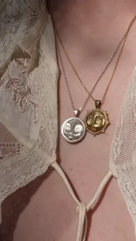 Sun or Moon? #SunAndMoon #CelestialJewelry #MoonJewelry #SunJewelry #SilverJewelry #GoldJewelry #WearableMagic #Cocorrina #MagicalJewelry #EtherealStyle #MysticJewelry #JewelryTok 