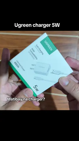 5w charger from ugreen legit matibay👌#fyp #charger #ugreen #fastcharger 