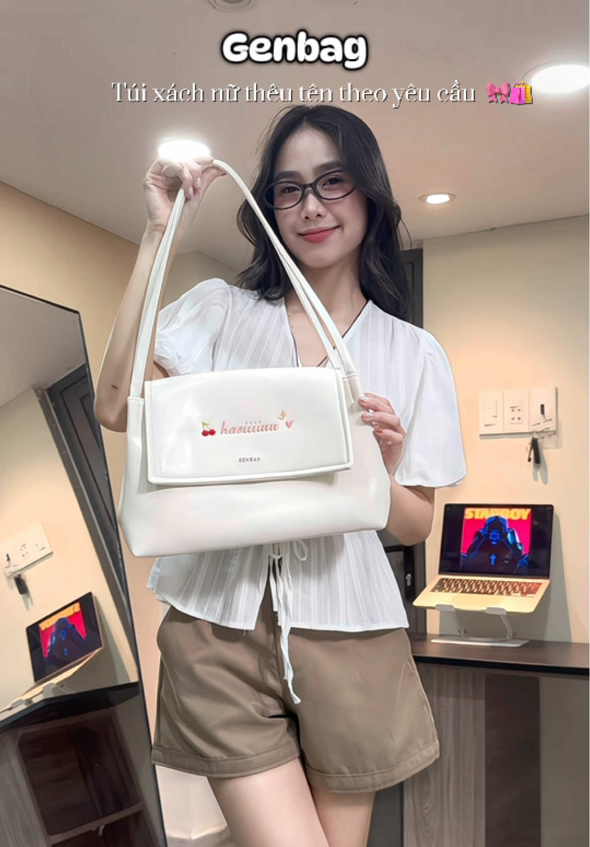 Em túi thêu quá ư là xinh #fyb #oufitideas #xuhuong #ganbag #tuixach 