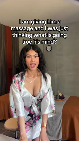I guess there is much more in his mind? #massage #single #viral #work #massagegirl 