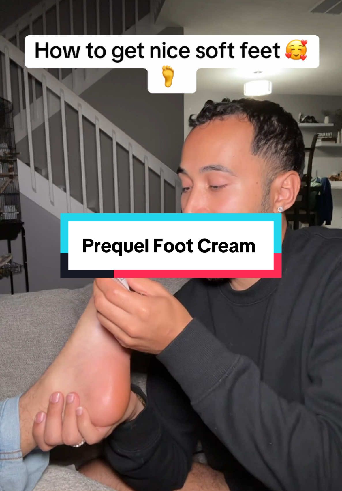Help your feet by using prequel foot rescue cream ! #feetcare#feetcarearoutine#footcream#footcare#skincare#tiktokmademebuyit#tiktokshopmademebuyit#tiktokshopfinds#viral 