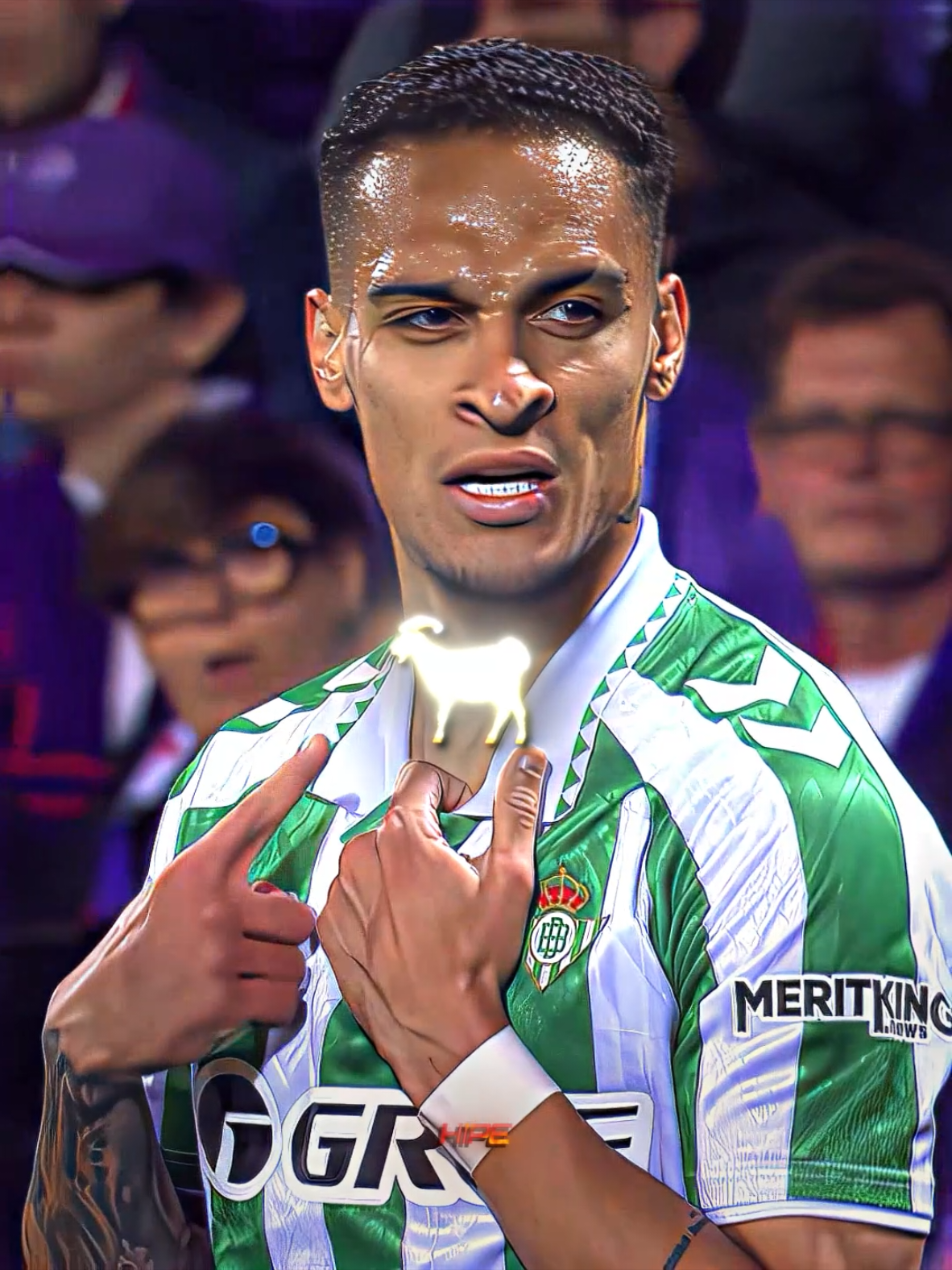never provoke the goat🐐🟢⚪ #antony #antonysantos #uecl #betis #fiorentina #semifinal #final #fyp #europaconferenceleague #laliga #seriea #antonygoat #prime2008 #manchesterunited #mu #realbetis #realgoat #editfootball #aftereffect #freekick #directfreekick #betismania #4k 