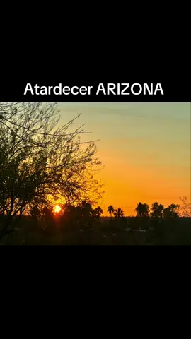 Algo bien.  #atardecer #az 