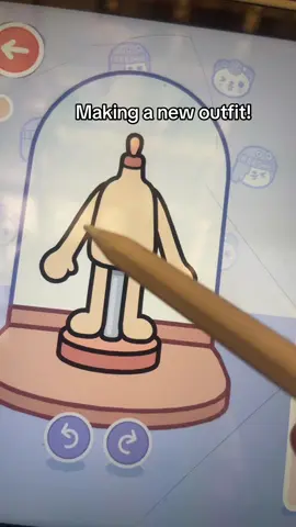 Making a new outfit! #toca boca #outfit #clothes #games #people