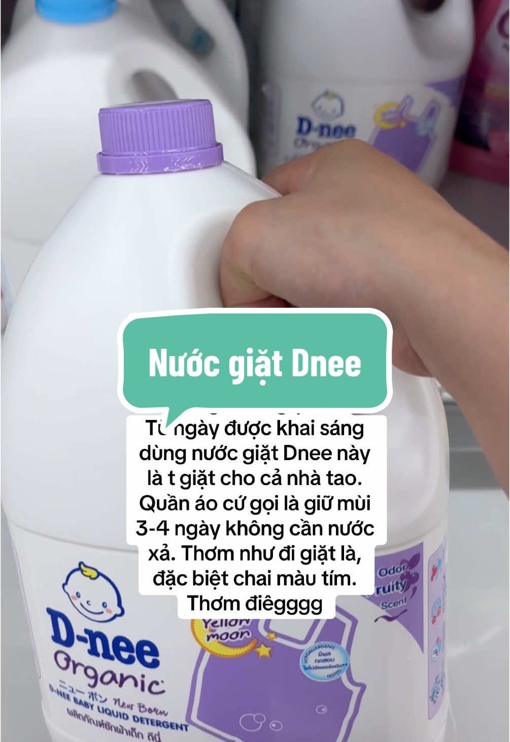 Trời ơi cái chai màu tím siêu thơm #nuocgiat #nuocgiatxa #dnee #linhsieuthi 