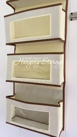 ang ganda naman talaga nitong multi-layer storage bag wall hanging na to :)) #multilayerstorage #hangingstorage #storage #storagebox #storagehacks #storagebag #bag #organizer 