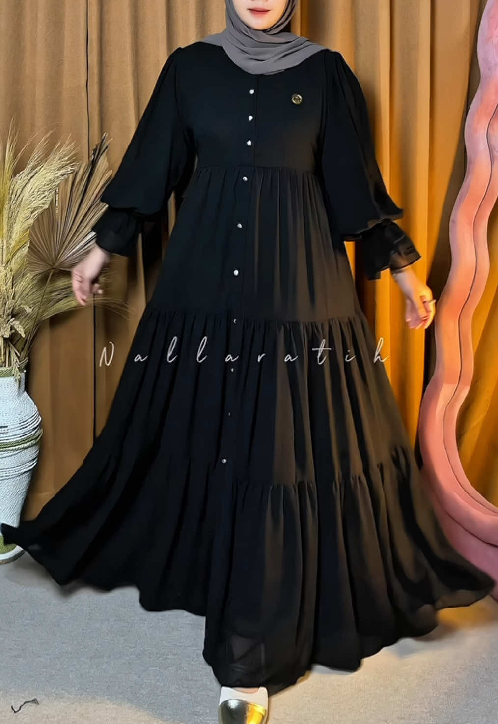 Kok jadi murah banget sihhh😱 pdhal sebgus ini🖤 #dress #dresshitam #dressmewah 