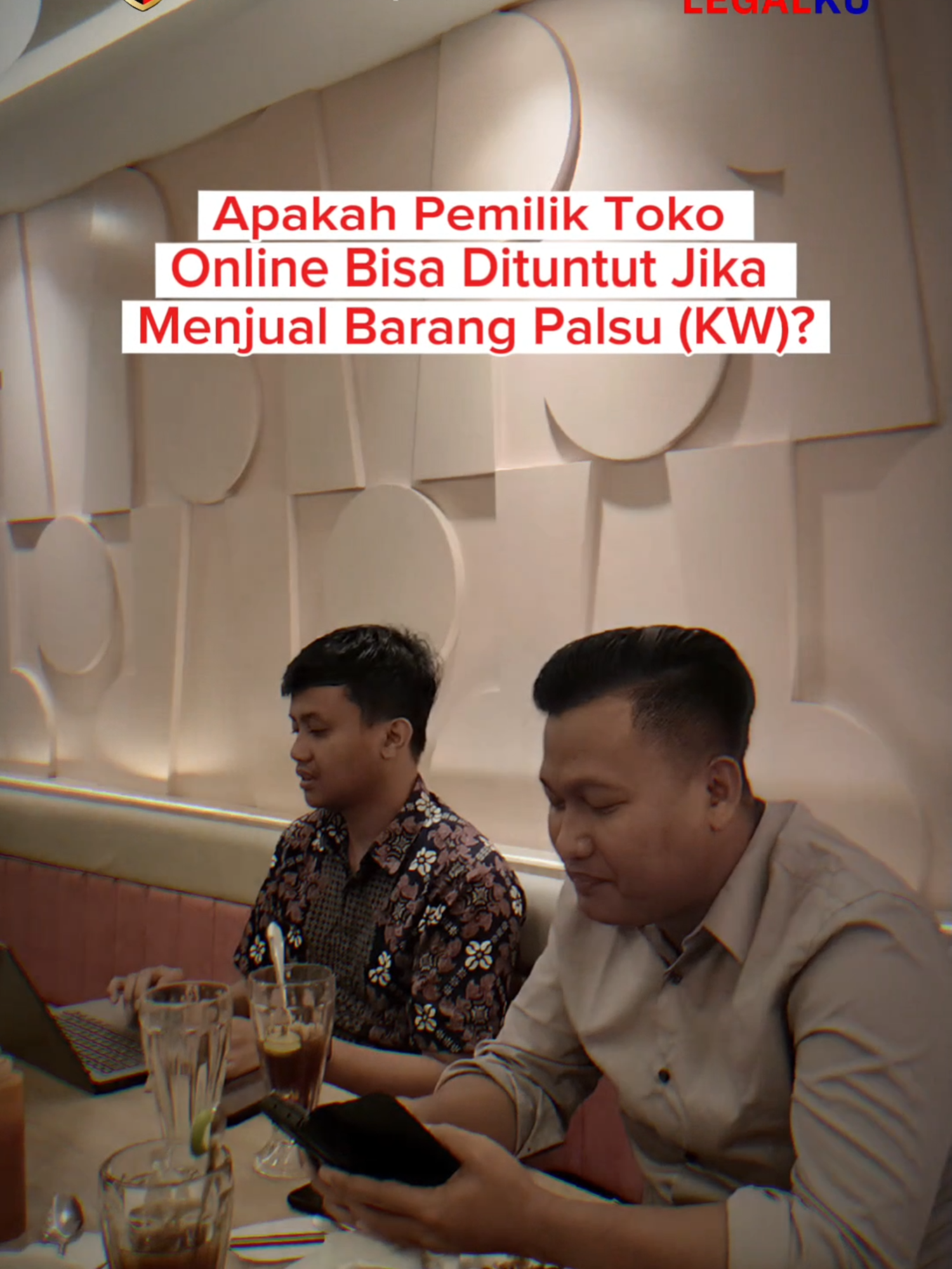 Apakah pemilik toko online bisa dituntut jika menjual barang palsu (KW)?#hukumonline #pengacarasemarang #legalku #fyp #officiallegalhukum #viral #masukberandafyp