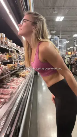 Flexing by the meat aisle 🥩💪 #fitgirl #fitnessmotivation #gymgirl #fitcheck #fitnessaddict