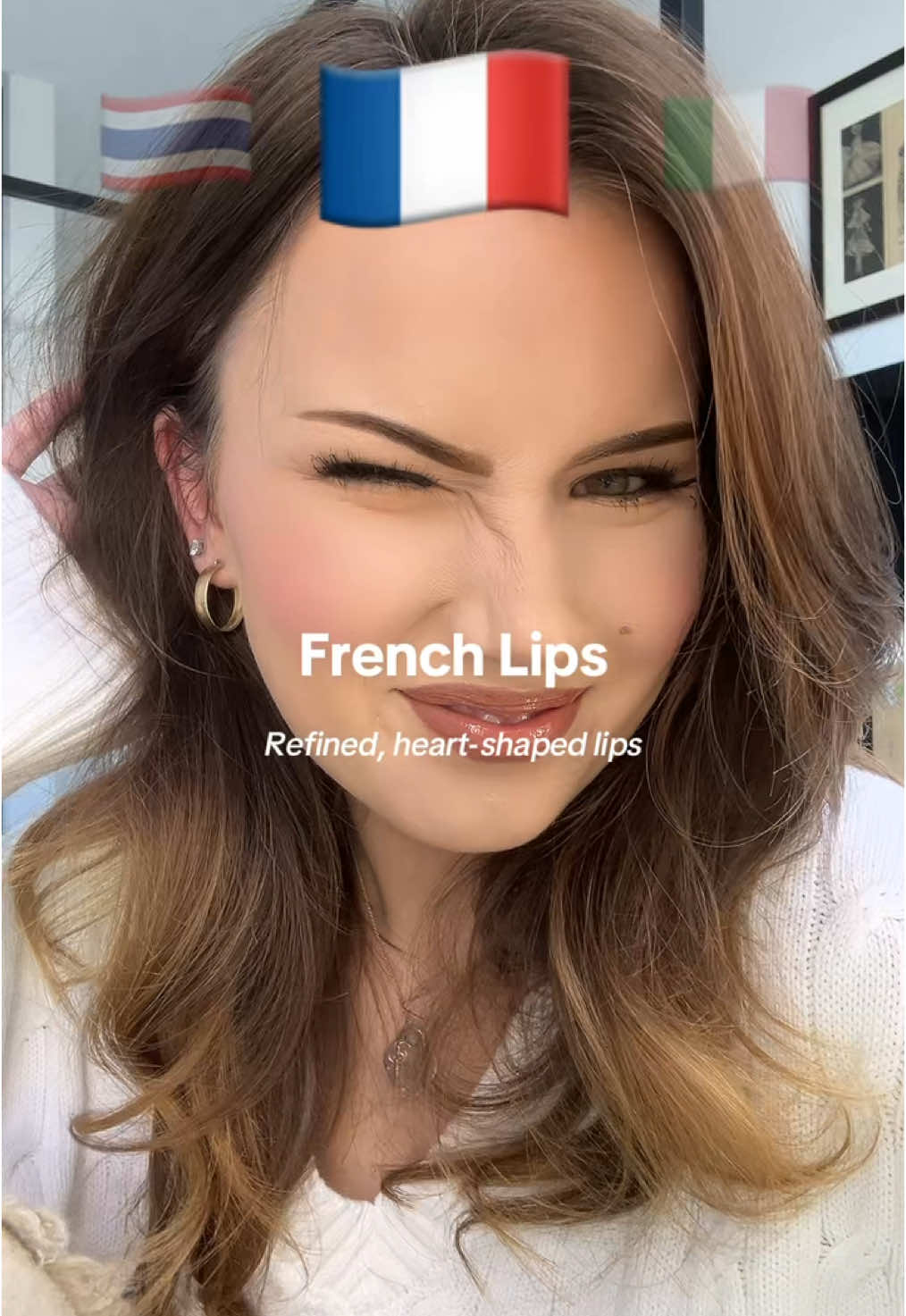 not french but i’ll take it 🤭 #facialfeatures #lips #nose #eyes #trending 