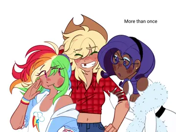 I finished it. 🏷️ #mlp #mylittlepony #mlpfandom #mlpapplejack #mlprarity #mlprainbowdash #mlphumanized #rarijack #appledash #applejackxrarity #applejackxrainbowdash #mlpedit #mlpart #mlpfanart #mlpredesign 
