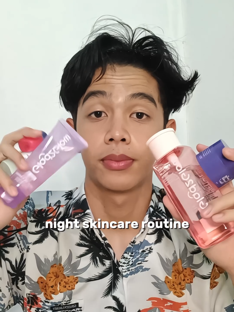 post jam segini rame ga ya😼#skincareroutine #BeautyTok #nightskincareroutine #fyp 