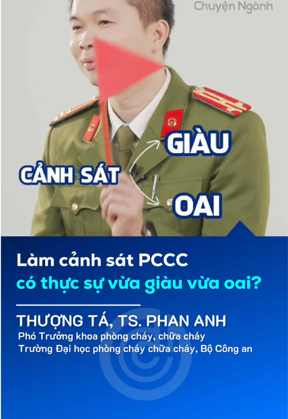 Có phải cứ làm cảnh sát thì vừa giàu vừa oai? #fpt #dongianhoachuyennganh #Podcast #Podcourse #ĐịnhHướngNghềNghiệp #ChọnNghềĐúng #HướngNghiệpTHPT #HọcNgànhGì #huongnghiepthpt #pccc