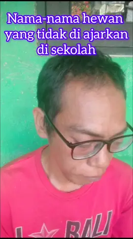 Nama-nama hewan yang tidak di ajarkan di sekolah. banyak yang tidak tahu.