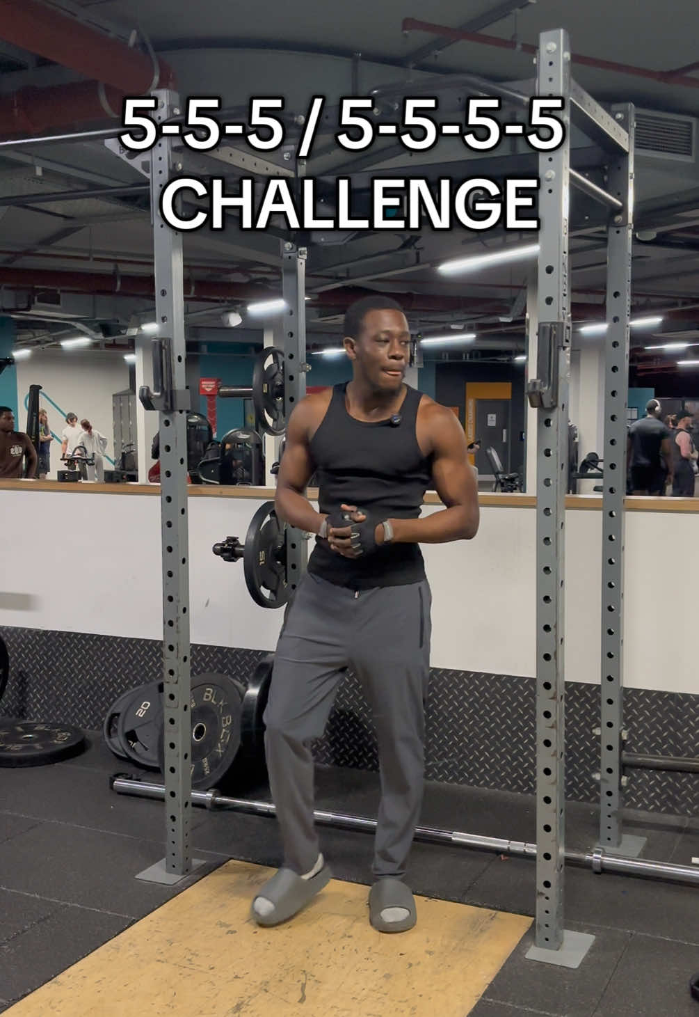 5-5-5-5 challenge ✅ #555challenge #gymchallenge #challenge #gymworkout #555 #creatorsearchinsights  5-5-5 challenge  555 challenge  5555 challenge 