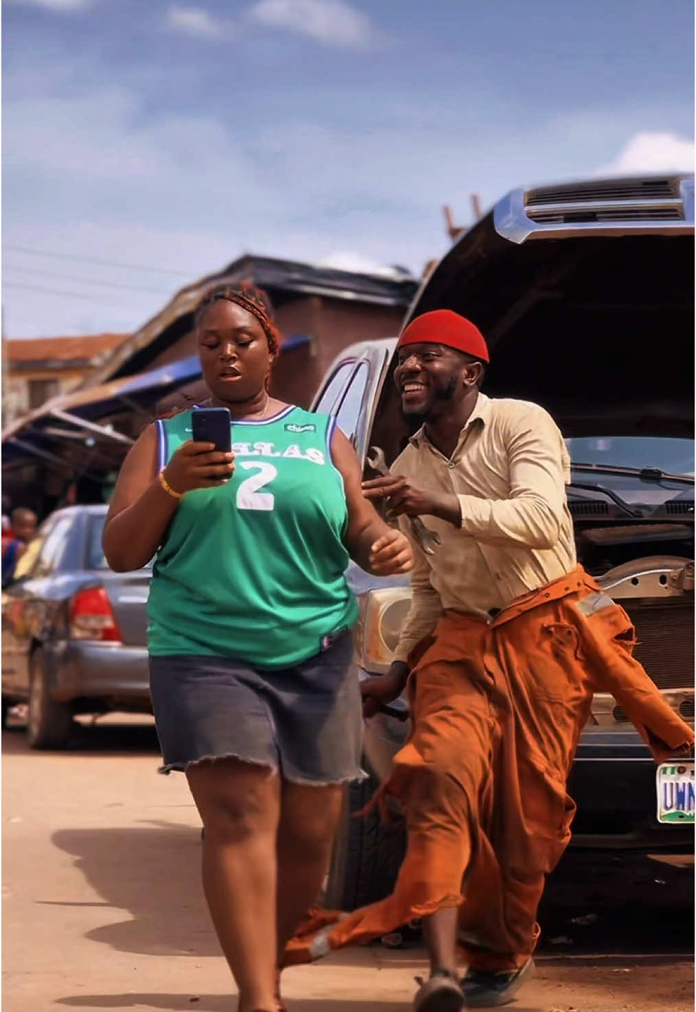 Best video you will see today 😂❤️🔥 W/: @Dohrah..Dora 🎥: @Tranquil 💎 Asst: @🌹NONNY GEE🌹 🎼: @Wizkid #pregnantwife 