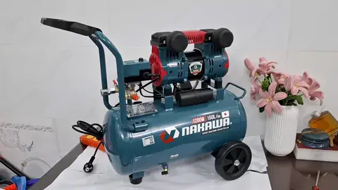 Máy nén khí nakawa 30 lít 1.5hp . Dây đồng , bảo hành 12 tháng.  Model NK-BH1630E